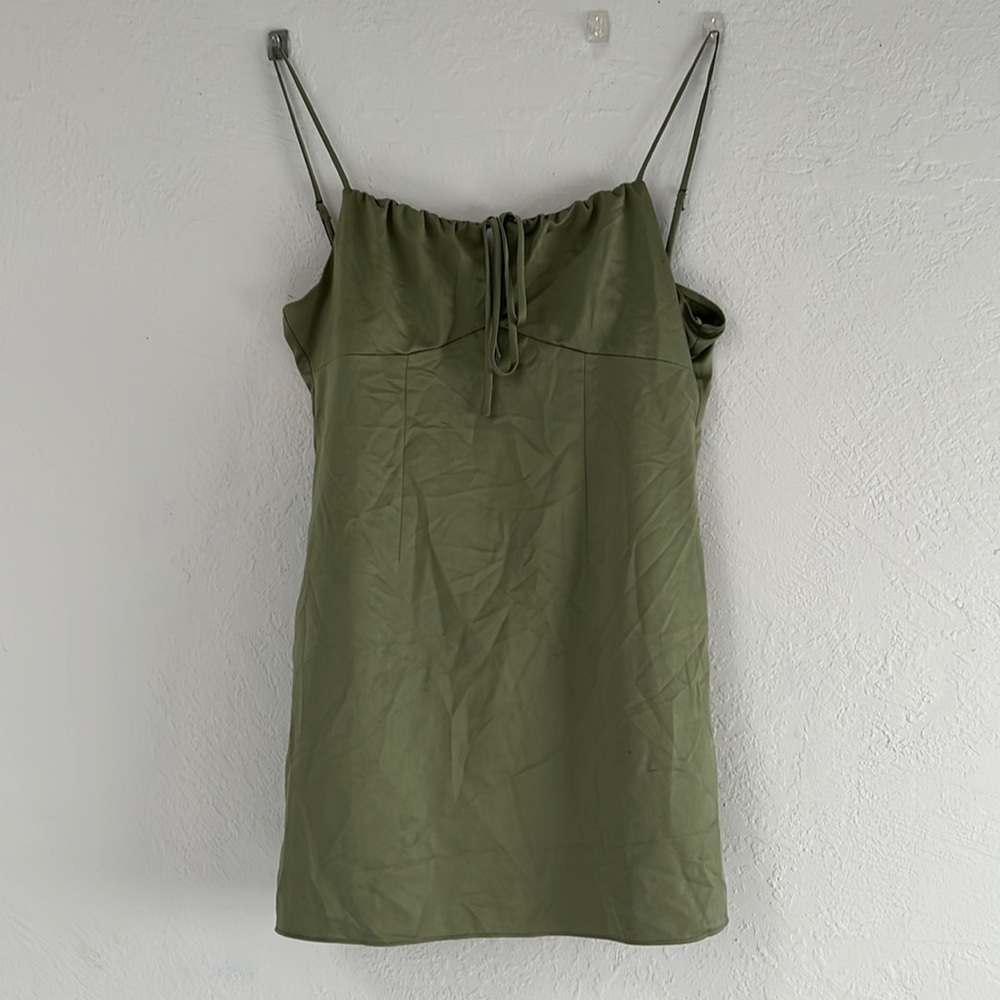 Forever 21 sage green mini dress